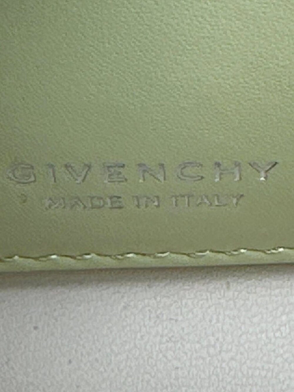 Givenchy 4G Mini Smooth Leather Crossbody Bag Green - Picture 12 of 14